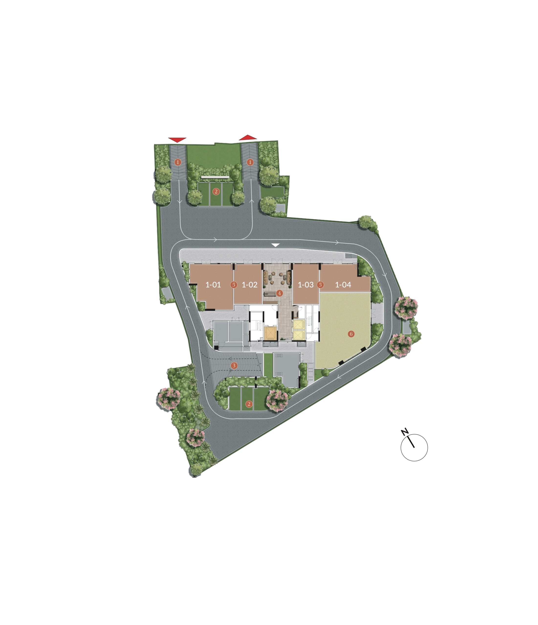 Level 01: Lobby & Shophouse